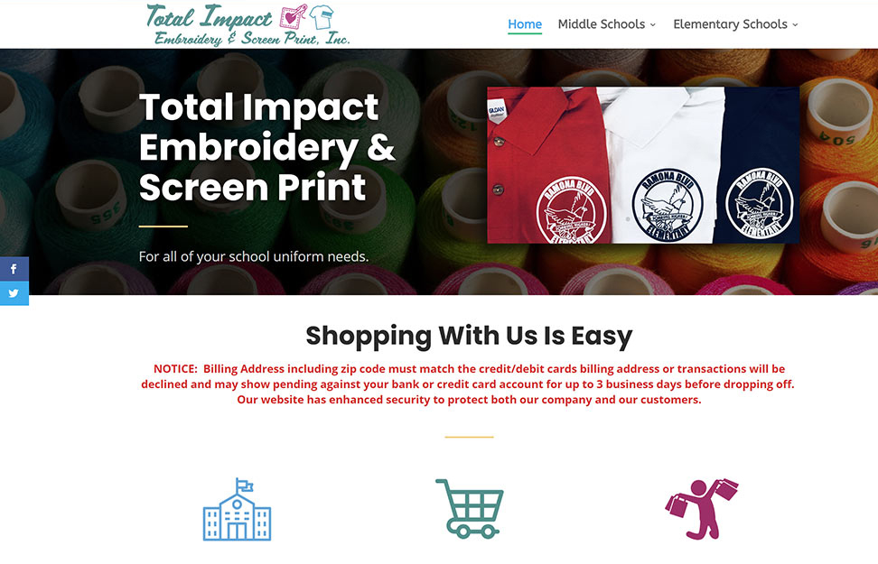 Total Impact Embroidery & Screen Print, Inc.
