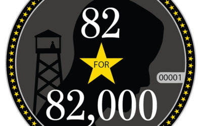 National POW/MIA MEMORIAL and MUSEUM 82 for 82,000 Campaign Coin
