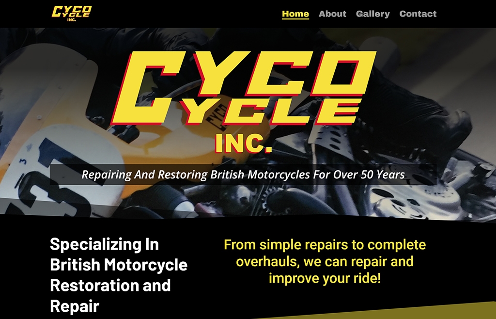 CycoCycle British Motorcycle Restoration and Repair